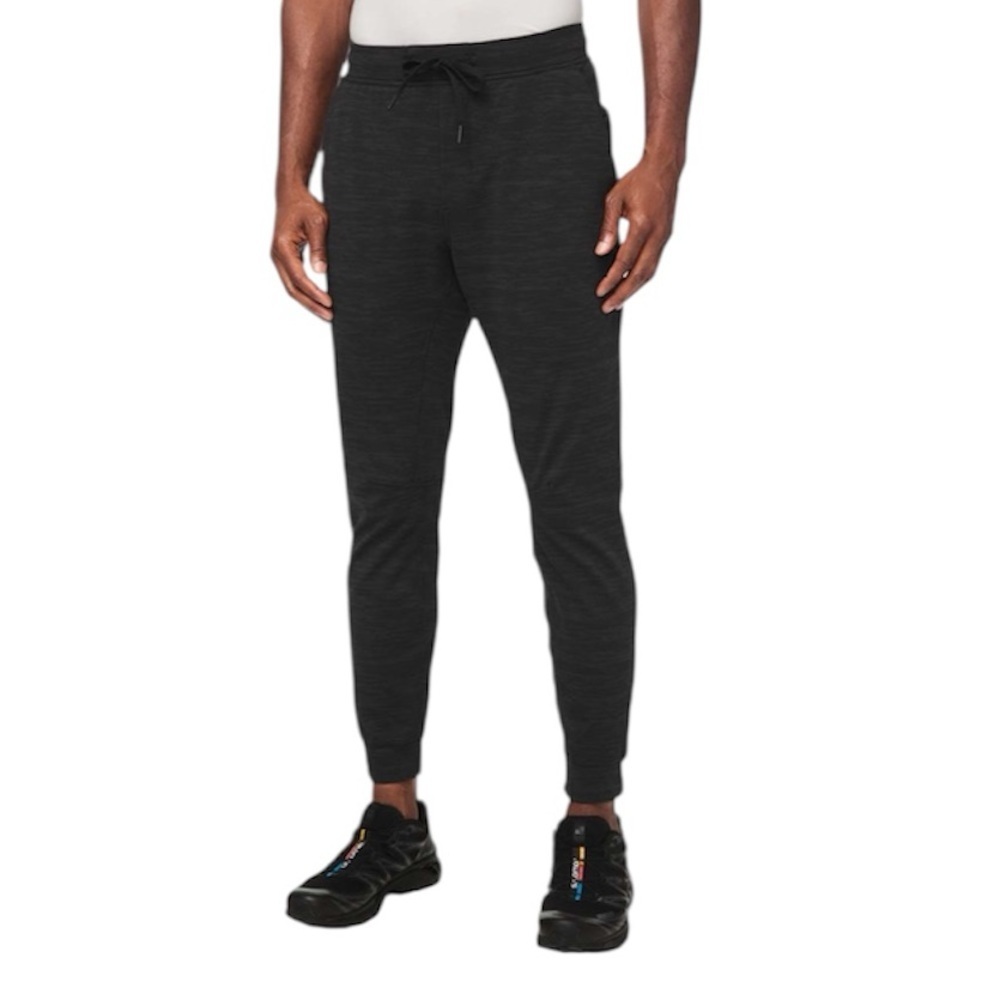 Lululemon Men’s City Sweat Jogger Jacquard 29" in Black / Obsidian Size Small